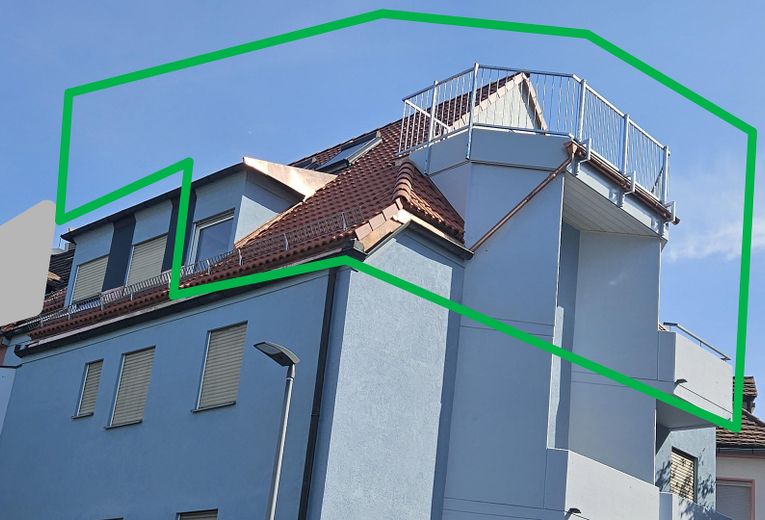 Wohnung mit Dachterrasse