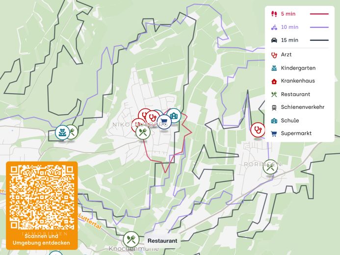 ***RESERVIERT - Erstbezug einer sanierten 3 Zimmer Wohnung in Feldrandlage von Nikolausberg*** – Lageplan