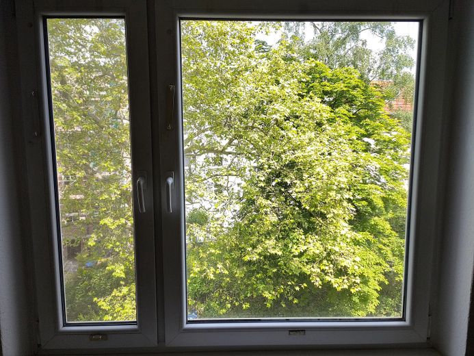 Schlafzimmer Fensterblick