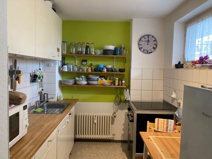Helle, 3- Zimmer Wohnung im Stadtzentrum Karlsruhe! – Küche