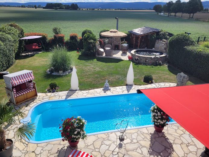 25 Min. von Hannover-Innenstadt- äußerst seltene Panoramalage – Garten mit Ausblick