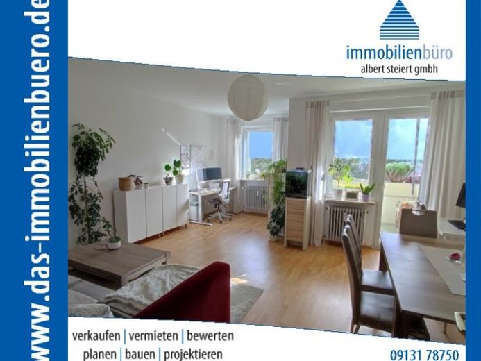 Sehr gepflegte 2-Zimmer-Wohnung mit Loggia und PKW-Stellplatz – Foto 1