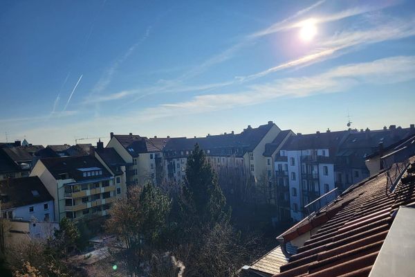 Przestronne, pełne światła mieszkanie dwupoziomowe z 3,5 pokojami Nordstadt/Gärten h.d.Veste