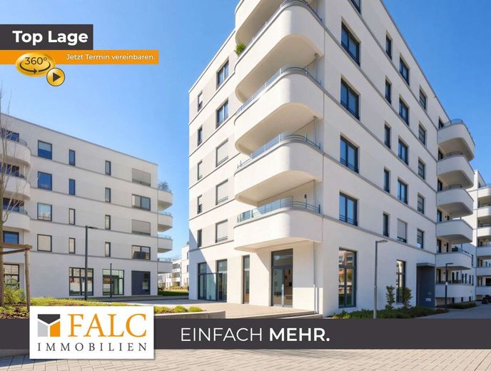 Exklusives Gewerbeobjekt im Waldviertel Köln-Rodenkirchen — Neubau mit Prestige – Außenansicht S/O