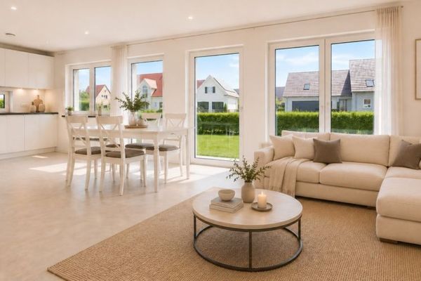 Neubau EFH 2023 kaufen | 804 m² Grundstück | KfW-55 | Garantie | provisionsfrei | Nördlingen Donau-Ries