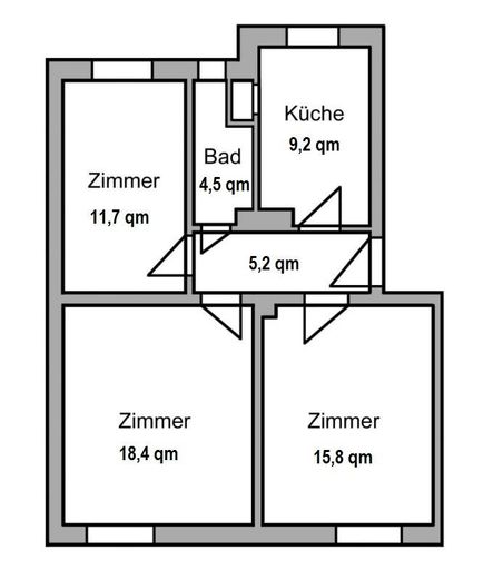 Attractive 3-room apartment as an investment in Hannover-Linden-Mitte – Photo 8