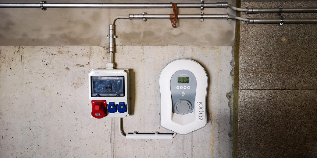 Wallbox in Tiefgarage