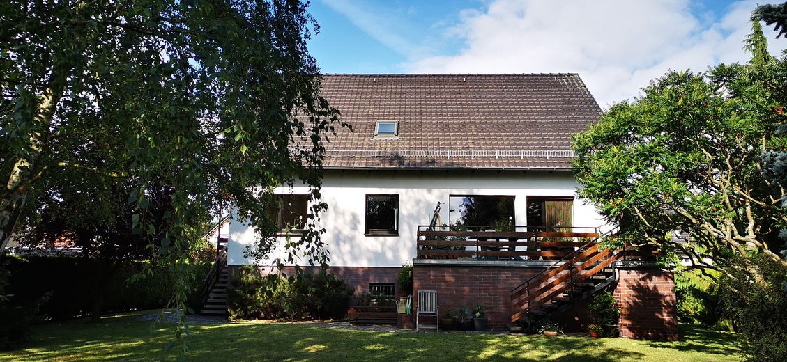 Kiekebusch’te enerji verimli konut – Gartenansicht