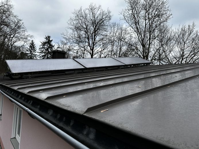 Solarmodule für Warmwasser