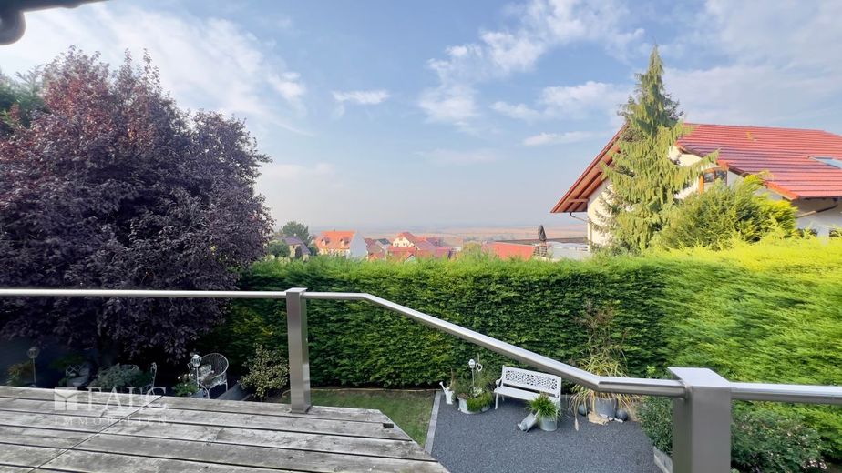 Fernsicht von der Terrasse