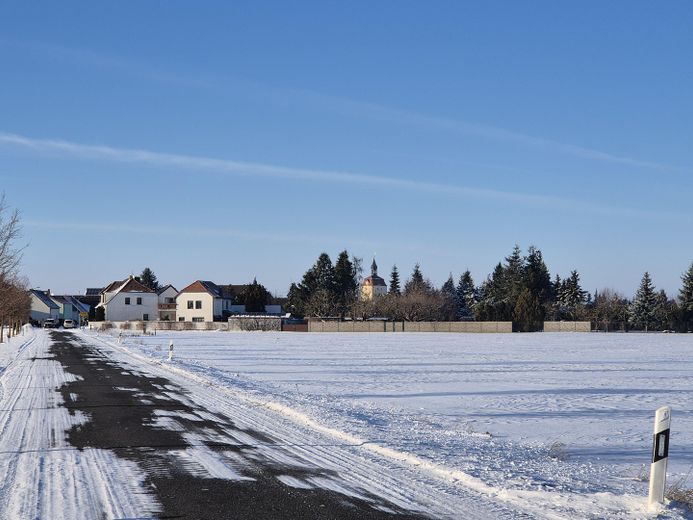 Blick in Richtung Ortseingang