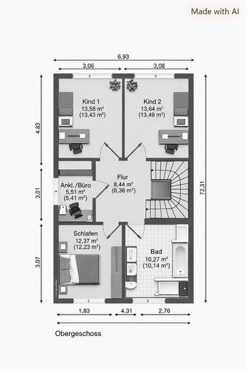 High-quality semi-detached houses on Kümmelsberg – first occupancy from February 2027 – Photo 6