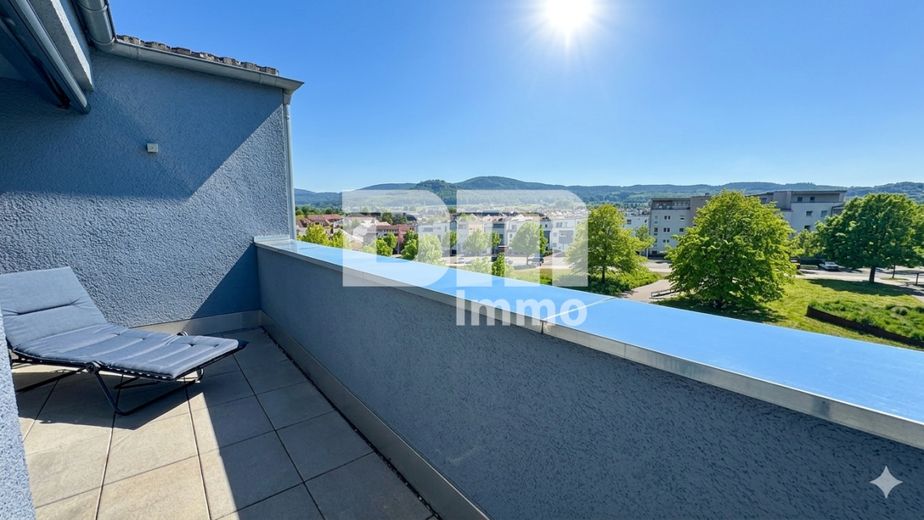 Exklusives Penthouse-Juwel mit 360 Grad Panorama-Dachterrasse in Baunatal-Großenritte – Balkon / Terrasse 3 Panorama