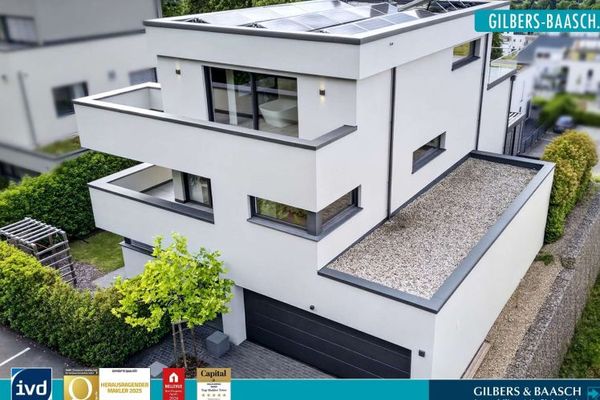 Exklusive Architektenvilla in Höhenlage von Trier-Feyen mit Stadtpanorama & hochwertiger Ausstattung
