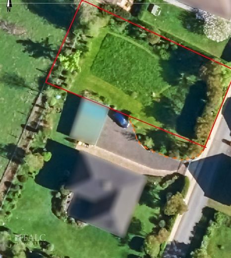 Großes Baugrundstück in idyllischer Lage - Perfekt für Ihr Traumhaus mit unverbaubarer Fernsicht – Draufsicht