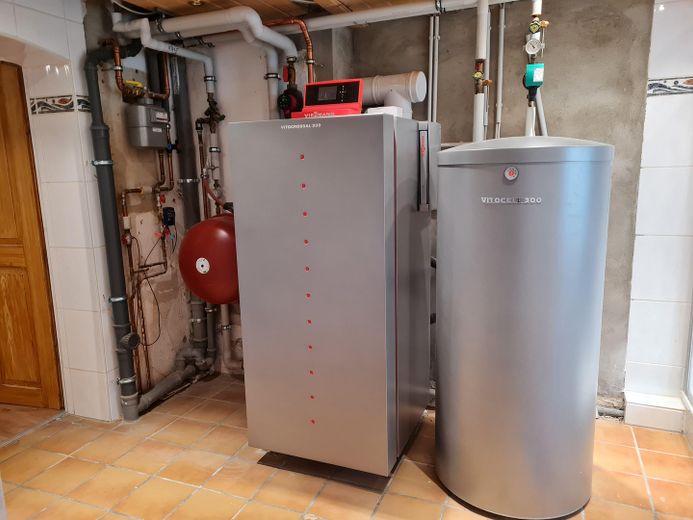 Wohnung mit Fernsicht – Heizungsanlage