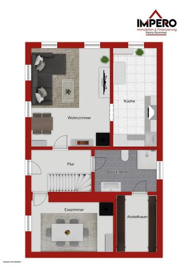 RESERVIERT - KLEIN, ABER OHO! Modernisiertes Einfamilienhäuschen mit Charme in 95346 Stadtsteinach - Einziehen &amp; Wohlfühlen! – Erdgeschoss