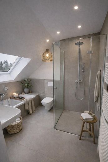 Zonder makelaarscourtage! Belegging (4,75% rendement) of eigen gebruik I Maisonnettewoning in Gartenberg – Badezimmer (Beispiel)