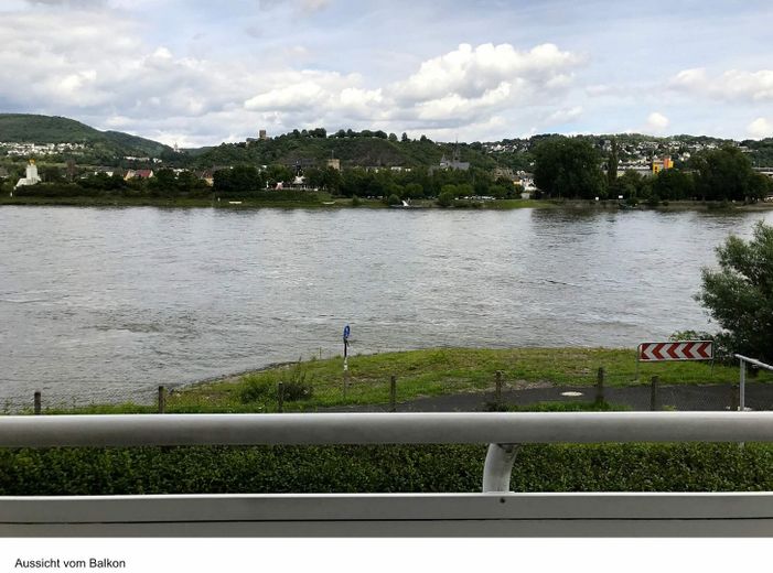 Aussicht vom Balkon