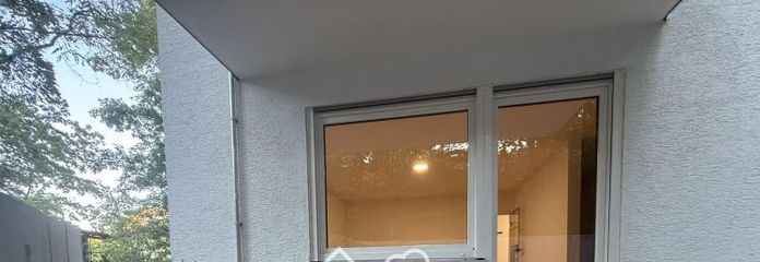 Modern gerenoveerd 2-kamerappartement op de begane grond met groot terras op de Betzenberg