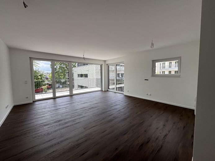 Neubau 2-Zimmerwohnung an der Westallee in Verl – Wohn-/Essbereich