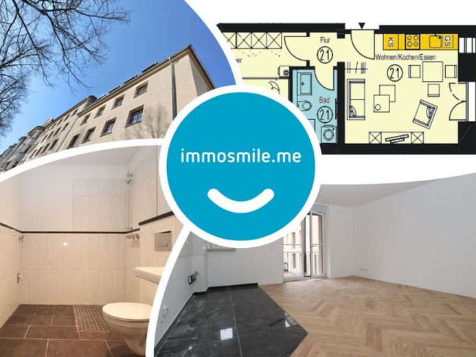 Sonnenberg • Erstbezug • Chemnitz • 2-Raum Wohnung • Erdgeschoss • Fußbodenheizung • anrufen – Foto 1