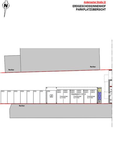 Erdgeschoss Innenhof