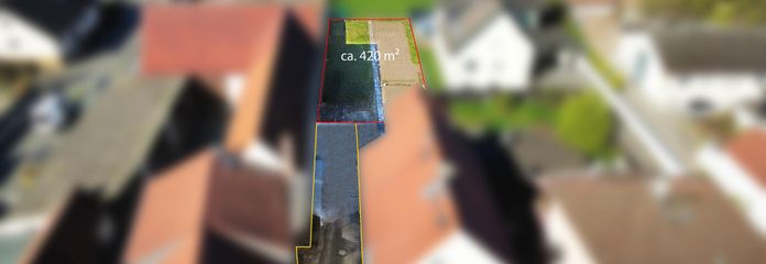 Baugrundstück 420 m² in Weiterstadt Gräfenhausen | Feldblick | provisionsfrei – Luftbild3