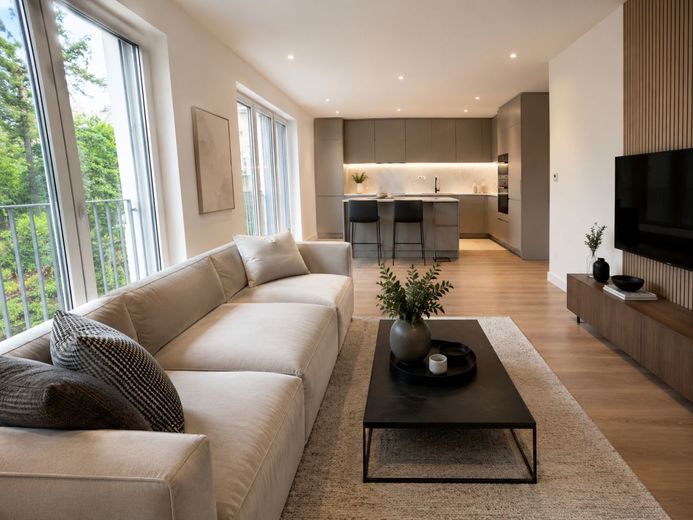 OPTIMALER GRUNDRISS - SCHÖNE 4-RAUM WOHNUNG – Wohnzimmer