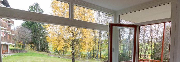 Ausblick aus dem Wohnzimmer