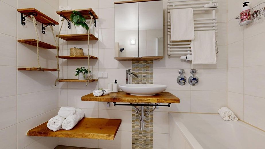 3 Zimmer Wohnung in Haar – ideal für Paare & kleine Familien – Bad Bild 2