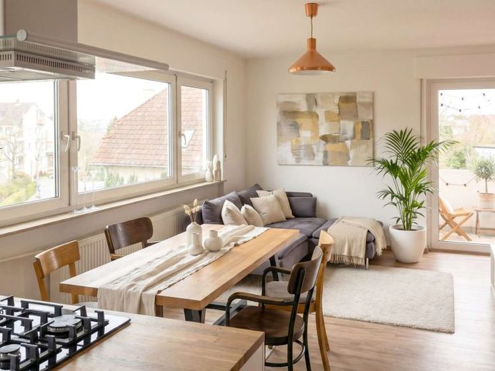Charmante 2-Zimmer-Wohnung in Frankfurt-Bornheim – 5. Obergeschoss, Aufzug, Balkon & Ausblick – Foto 1