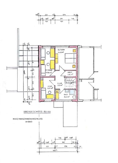 Maison dans la verdure – Obergeschoss
