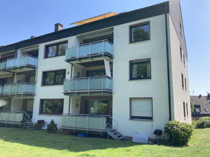3,5 Zimmer Wohlfühlwohnung in Dortmund am Volksgarten – Rückansicht