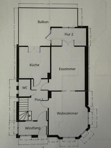 Stilvolles Einfamilienhaus mit 1.800 m2 Südgrundstück und hochwertiger Ausstattung – Grundriss Hochparterre