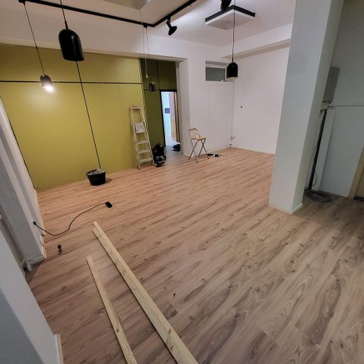 100m² Büro, Studio, Praxis, Atelier, Werkstatt etc. m. EBK u. Terrasse - 1 Monat mietfrei! – Foto 3