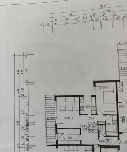Wohnen mit Weitblick über Aalen | Modernisierte 3,5-Zimmer-Wohnung mit großem Westbalkon und Aufzug – Grundriss Wohnung