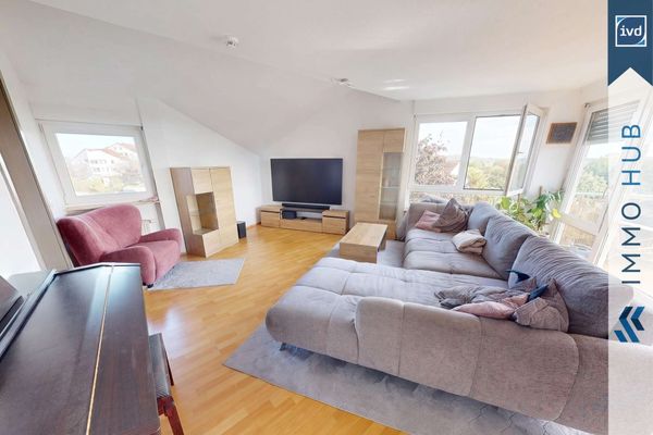 ++ Zwei Ebenen zum Wohlfühlen – großzügige Maisonette in ruhiger Lage ++