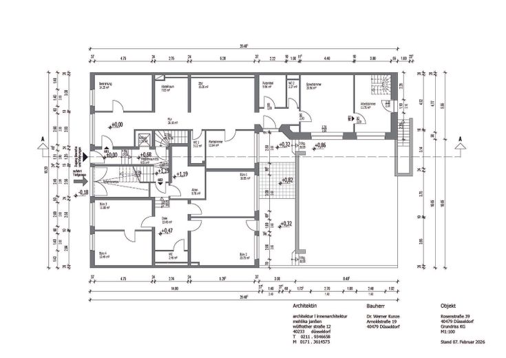 Studio legale o fisioterapia, in una buona posizione a Pempelfort, Rosenstr., bei luminosi e piacevoli con terrazza – Foto 32