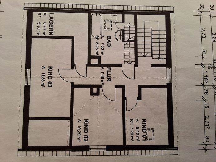 5 Zimmer Wohnung mit Garten 30er Zone – Foto 23