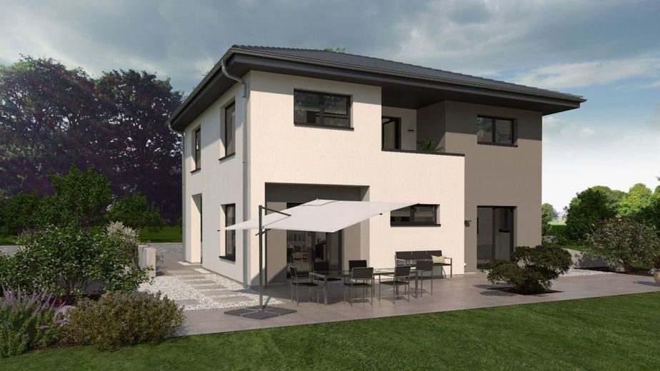 ELEGANZ UND KOMFORT IN VOLLENDUNG! – Ansicht Garten
