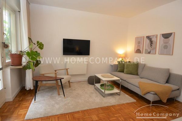 Helle 1-Zimmer-Wohnung in Steglitz, möbliert