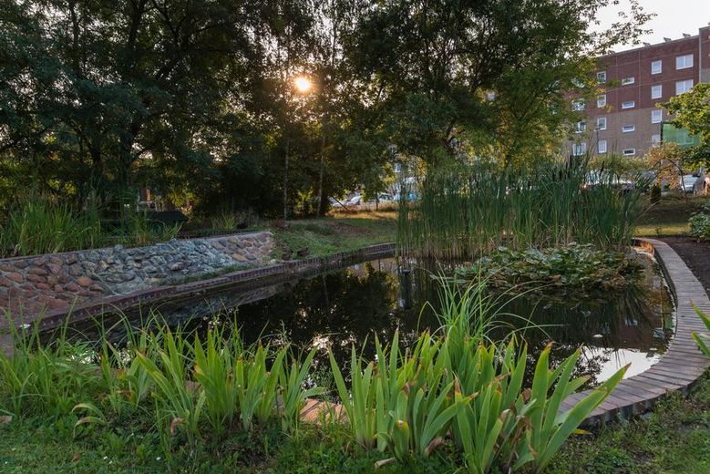 Gartenanlage