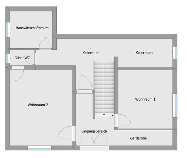 Grundriss Basisgeschoss