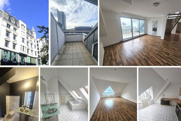 4-room maisonette in Leipzig city center - 2 bathrooms, fitted kitchen, 2 balconies, elevator and much more.
