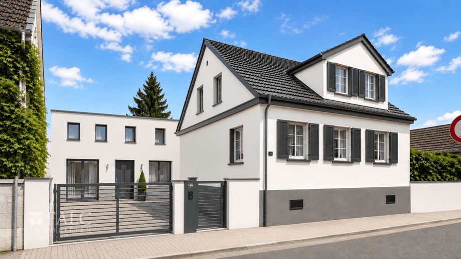 846 m² działka inwestycyjna we Frankfurcie-Seckbach - potencjał nowej zabudowy w centrum miejscowości – Außenansicht -Gestaltungsvorschlag