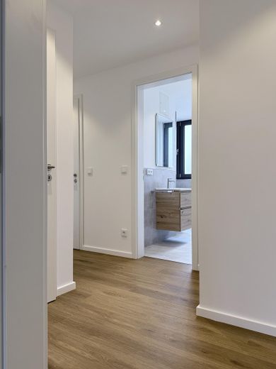 First occupancy: Living between Stadtpark and Maxtor – Flur