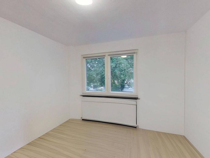 Attraktive, helle 3-Zimmer-Wohnung in Kaarst – Schlafzimmer I (virtuell entm…