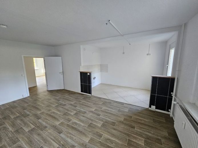 Frisch saniert - Große Wohnung mit Balkon & offener Küche im EG in Bieblach-Ost! – Foto 1