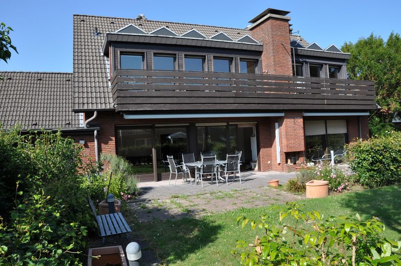 Rückansicht Garten
